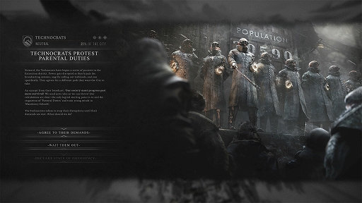画像ギャラリー No.005のサムネイル画像 / 「Frostpunk 2」,デラックス版予約者限定のβテストが本日開始。新たなゲームシステムを開発者が紹介するディープダイブ映像も公開