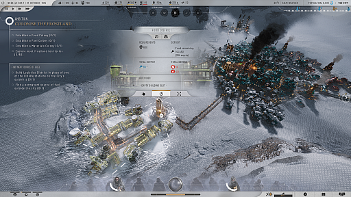 画像ギャラリー No.027のサムネイル画像 / ［プレイレポ］「Frostpunk 2」ベータ版インプレッション。対立する派閥を取りまとめ，凍土の都市を存続させるサバイバルシム