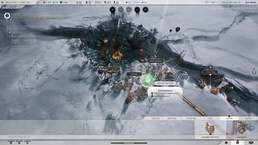 画像ギャラリー No.006のサムネイル画像 / ［プレイレポ］「Frostpunk 2」はどう変わったのか？ 11 bit studiosのプレスイベントで初公開されたキャンペーンモードで大きな違いを発見