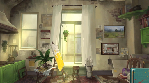 画像ギャラリー No.006のサムネイル画像 / 見つけたのは，とっておきの景色。夢追う女性画家の謎解きゲーム「Behind the Frame」をプレイ