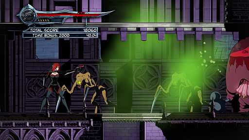 画像ギャラリー No.003のサムネイル画像 / 「BloodRayne Betrayal: Fresh Bites」が現地時間9月9日にリリース。女吸血鬼が繰り広げる2D横スクロールACTをリマスター