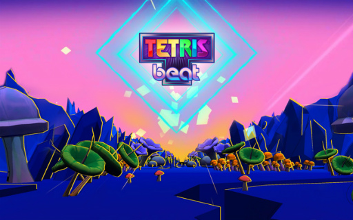 画像ギャラリー No.001のサムネイル画像 / パズル×音ゲー「Tetris Beat(テトリス ビート)」がApple Arcadeで配信中。アリソン・ワンダーランドさんらの独占楽曲でTスピン