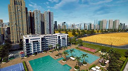 画像ギャラリー No.002のサムネイル画像 / 都市建設シム「Highrise City」観光地を舞台にした最新DLC「Vacation Season」配信開始。アトラクションやホテルなどを実装