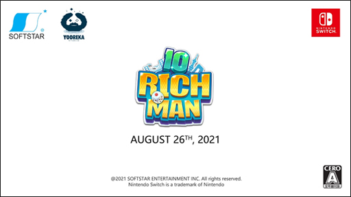 画像ギャラリー No.002のサムネイル画像 / リッチマンシリーズ最新作「リッチマン10」が8月26日にリリース。15%オフのセールも開催