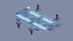 チェスパズル Knight Swap 2