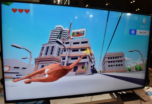 画像ギャラリー No.006のサムネイル画像 / ［TGS 2021］「ごく普通の鹿のゲーム DEEEER Simulator」のSwitch版をプレイ。鹿になってスローライフと“街破壊”の両方を体験してきた