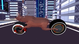 画像ギャラリー No.031のサムネイル画像 / ［TGS 2021］「ごく普通の鹿のゲーム DEEEER Simulator」のSwitch版をプレイ。鹿になってスローライフと“街破壊”の両方を体験してきた