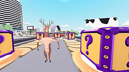 画像ギャラリー No.006のサムネイル画像 / Switch版「ごく普通の鹿のゲーム DEEEER Simulator」のダウンロード版とDLCがニンテンドーeショップで予約開始