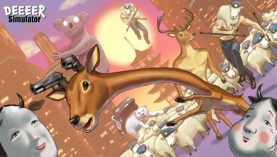 画像ギャラリー No.001のサムネイル画像 / 「ごく普通の鹿のゲーム  DEEEER Simulator」パッケージ版の特典が公開