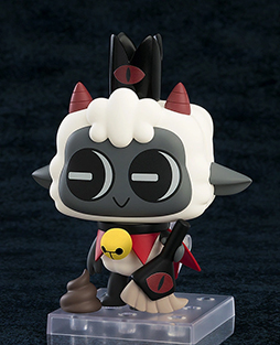 画像ギャラリー No.005のサムネイル画像 / 「Cult of the Lamb」子羊のねんどろいどが店頭に登場。オプションパーツとして「ほうき」「うんち」などを付属