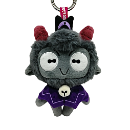 画像ギャラリー No.006のサムネイル画像 / 「Cult of the Lamb」Youtooz製ぬいぐるみキーホルダーを2026年9月下旬に発売。子羊,山羊,憑依された子羊の3種類