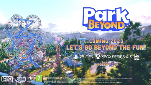 画像ギャラリー No.007のサムネイル画像 / テーマパーク運営ゲーム「Park Beyond」の最新映像が公開に。ジェットコースターを製作するインゲームシーンが確認できる