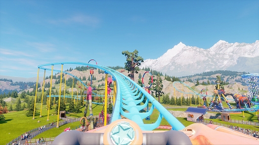画像ギャラリー No.011のサムネイル画像 / テーマパーク運営ゲーム「Park Beyond」の最新映像が公開に。ジェットコースターを製作するインゲームシーンが確認できる