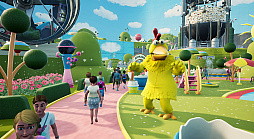 画像ギャラリー No.005のサムネイル画像 / 「Park Beyond」，映画「チキンラン: ナゲット大作戦」をモチーフにしたパークを作れる追加DLCが配信開始。3人のニワトリも登場