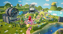 画像ギャラリー No.006のサムネイル画像 / 「Park Beyond」，映画「チキンラン: ナゲット大作戦」をモチーフにしたパークを作れる追加DLCが配信開始。3人のニワトリも登場