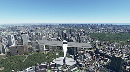 画像ギャラリー No.001のサムネイル画像 / 東京上空を巡る「Microsoft Flight Simulator」のムービーで観光気分! 新連載「ミニシアター4Gamer」
