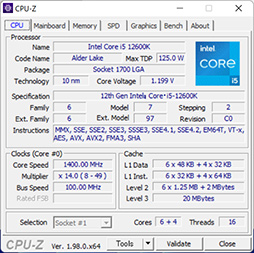 画像ギャラリー No.005のサムネイル画像 / 第12世代Core「Core i5-12600K」の実力を検証。ミドルクラスCPUの常識を超える性能を見せる