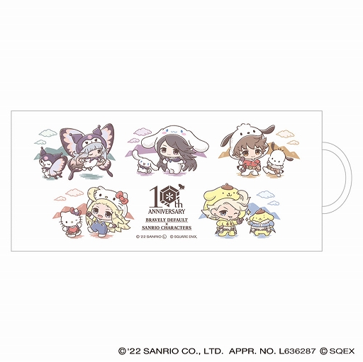 画像ギャラリー No.009のサムネイル画像 / 「ブレイブリーデフォルト」10周年記念展でサンリオキャラクターズとのコラボグッズを12月9日より受注販売。巡回日程も決定