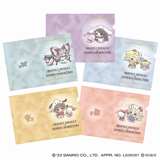 画像ギャラリー No.010のサムネイル画像 / 「ブレイブリーデフォルト」10周年記念展でサンリオキャラクターズとのコラボグッズを12月9日より受注販売。巡回日程も決定