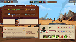 画像ギャラリー No.003のサムネイル画像 / ターン制のローグライクな探索アドベンチャー「Sandwalkers」の最新デモを公開。荒廃した砂の世界で交易路を築くキャラバン隊の物語