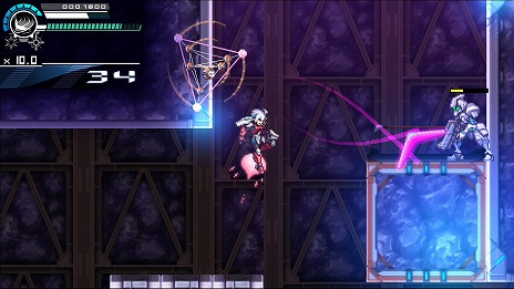 画像ギャラリー No.004のサムネイル画像 / 「白き鋼鉄のX2」，新たなMVやボス情報が公開に。本日17：00から発売日までは「ガンヴォルト」シリーズ作品の半額のセールも実施