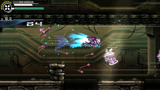 画像ギャラリー No.005のサムネイル画像 / ［TGS 2021］「白き鋼鉄のX2」プレイレポート。新アクション“ブレイクホイール”と高速の空中ダッシュを駆使して高難度ステージに挑め