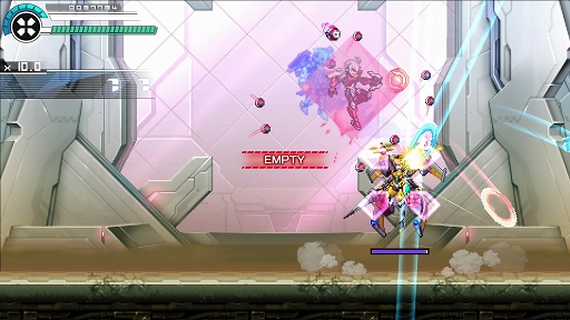 画像ギャラリー No.008のサムネイル画像 / ［TGS 2021］「白き鋼鉄のX2」プレイレポート。新アクション“ブレイクホイール”と高速の空中ダッシュを駆使して高難度ステージに挑め