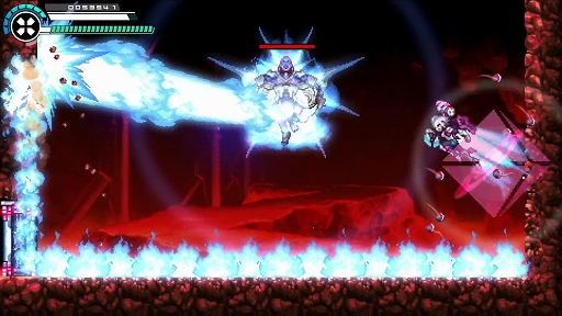 画像ギャラリー No.011のサムネイル画像 / ［TGS 2021］「白き鋼鉄のX2」プレイレポート。新アクション“ブレイクホイール”と高速の空中ダッシュを駆使して高難度ステージに挑め