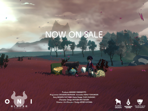 画像ギャラリー No.001のサムネイル画像 / 打倒，桃太郎。小鬼が主人公のアクションゲーム「ONI - 空と風の哀歌」，本日発売