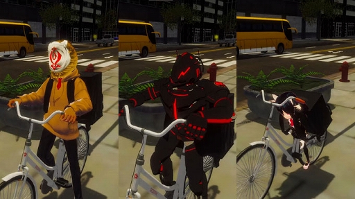 画像ギャラリー No.003のサムネイル画像 / 「FOOD DELIVERY BATTLE」がSteamで本日配信。車や配達員をなぎ倒す新アイテム“巨大化”も実装