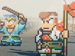 「くにおくんの三国志だよ全員集合！」のOP映像，「熱血硬派くにおくん外伝 リバーシティガールズ2」の1stトレイラーが公開