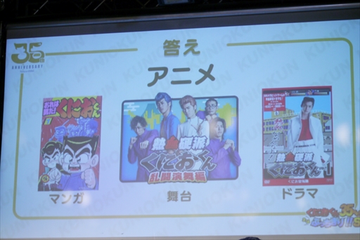 画像ギャラリー No.028のサムネイル画像 / 「くにおくん35周年記念生誕ぶっちぎり！！スペシャル！」レポート。マヂカルラブリーがクイズやゲーム大会で大暴れ！