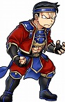 画像ギャラリー No.016のサムネイル画像 / Switch版「くにおくんの三国志だよ全員集合!」のダウンロード予約購入がスタート。楽進(もちづき)ほか曹操配下の武将5名も公開に