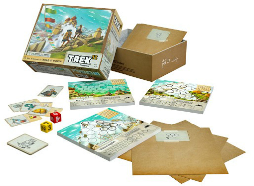 画像ギャラリー No.002のサムネイル画像 / 登山ダイス＆ペンゲーム「トレック12」日本語版が10月上旬に発売