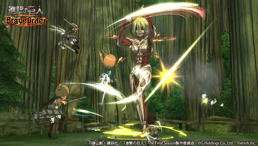 画像ギャラリー No.002のサムネイル画像 / 「進撃の巨人 Brave Order」,リヴァイ班の4人も登場する第57回壁外調査イベントを開催