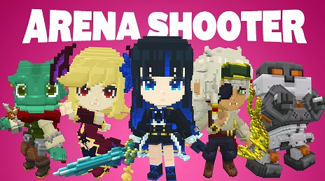 画像ギャラリー No.006のサムネイル画像 / サンドボックスゲーム「テラビット」，Switch版を配信開始。新PvPワールド「アリーナシューター」が本日オープン
