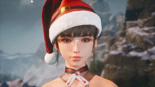 画像ギャラリー No.001のサムネイル画像 / 「Stellar Blade」，クリスマスアップデート本日実施。ザイオンがクリスマス色に染まり，イブとアダムのサンタコスチュームが登場