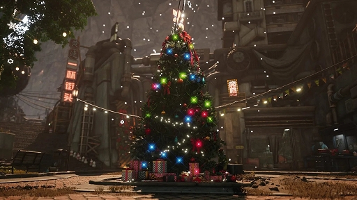 画像ギャラリー No.002のサムネイル画像 / 「Stellar Blade」，クリスマスアップデート本日実施。ザイオンがクリスマス色に染まり，イブとアダムのサンタコスチュームが登場
