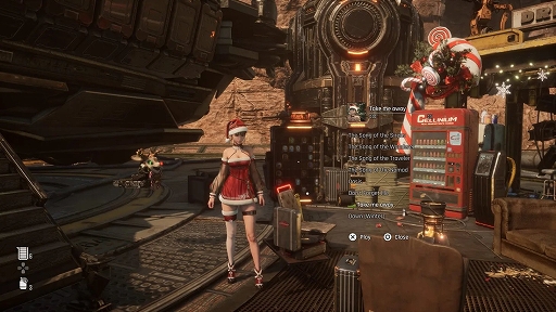画像ギャラリー No.008のサムネイル画像 / 「Stellar Blade」，クリスマスアップデート本日実施。ザイオンがクリスマス色に染まり，イブとアダムのサンタコスチュームが登場