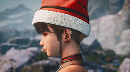 画像ギャラリー No.013のサムネイル画像 / 「Stellar Blade」，クリスマスアップデート本日実施。ザイオンがクリスマス色に染まり，イブとアダムのサンタコスチュームが登場