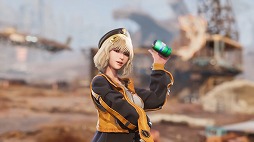 画像ギャラリー No.004のサムネイル画像 / 「Stellar Blade」×「勝利の女神：NIKKE」コラボDLCの新トレイラーを公開。謎の生物「DORO」も3Dで動き回る