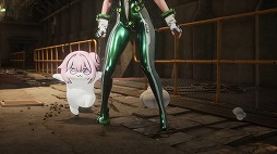 画像ギャラリー No.011のサムネイル画像 / 「Stellar Blade」×「勝利の女神：NIKKE」コラボDLCの新トレイラーを公開。謎の生物「DORO」も3Dで動き回る