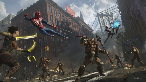 画像ギャラリー No.006のサムネイル画像 / PS5タイトル「Marvel's Spider-Man 2」，2023年10月20日に発売決定