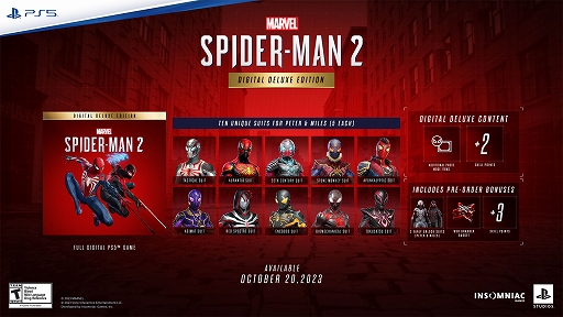 画像ギャラリー No.009のサムネイル画像 / PS5タイトル「Marvel's Spider-Man 2」，2023年10月20日に発売決定