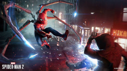 画像ギャラリー No.003のサムネイル画像 / 「Marvel's Spider-Man 2」の日本向け特別トレイラーが公開に。2人のスパイダーマンがニューヨークで躍動する