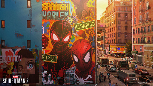 画像ギャラリー No.008のサムネイル画像 / LA取材「Marvel’s Spider-Man 2」プレイレポート&インタビュー。ピーターとマイルズ,2人のスパイダーマンを操作する本作のストーリーに迫る