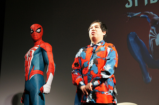 画像ギャラリー No.003のサムネイル画像 / すべての要素がパワーアップした「Marvel's Spider-Man 2」の発表会レポート。盛山さんとせいやさんがファン目線でスパイディ愛を語った