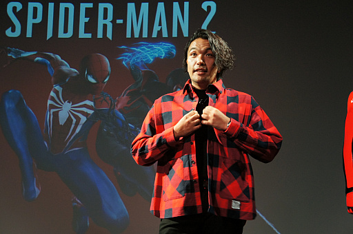 画像ギャラリー No.004のサムネイル画像 / すべての要素がパワーアップした「Marvel's Spider-Man 2」の発表会レポート。盛山さんとせいやさんがファン目線でスパイディ愛を語った
