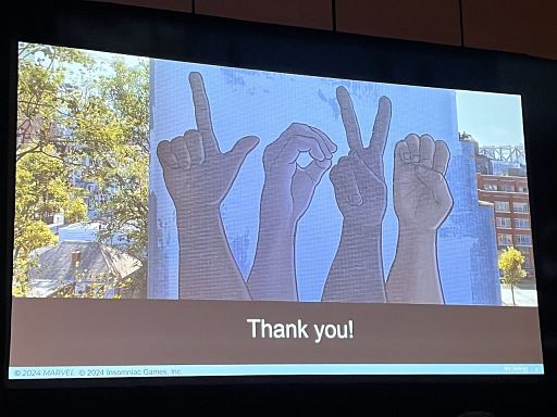 画像ギャラリー No.009のサムネイル画像 / ［GDC 2024］「Marvel's Spider-Man 2」でマイルズやヘイリーの手話コミュニケーションはどう作られた？ 