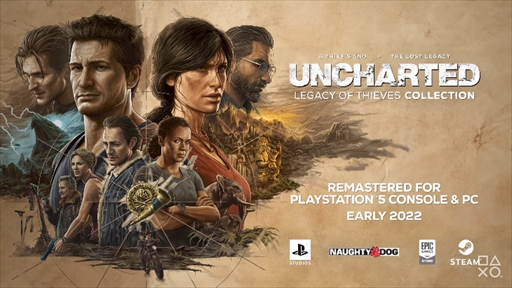 画像ギャラリー No.002のサムネイル画像 / 「アンチャーテッド: Legacy of Thieves Collection」は2022年初頭発売。シリーズ2作品のリマスタータイトル